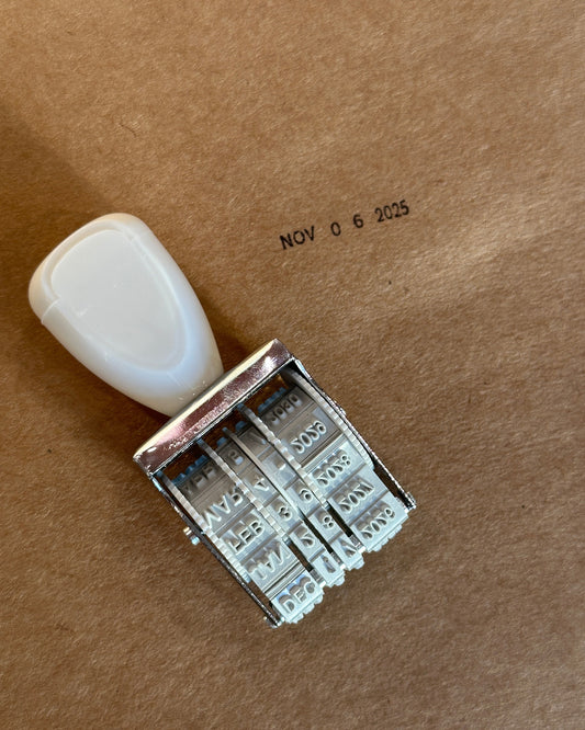 custom date stamp