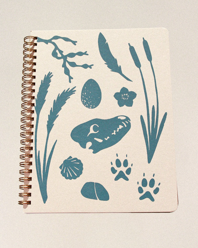 estuary coil notebook [lined]