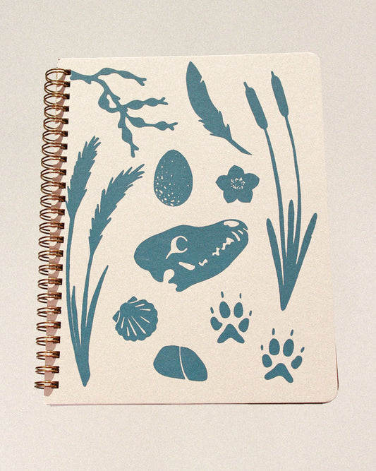 estuary coil notebook [lined]