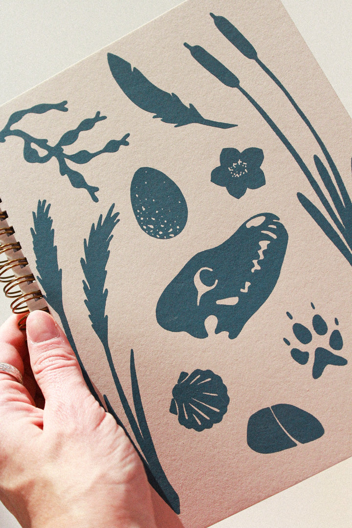 estuary coil notebook [lined]