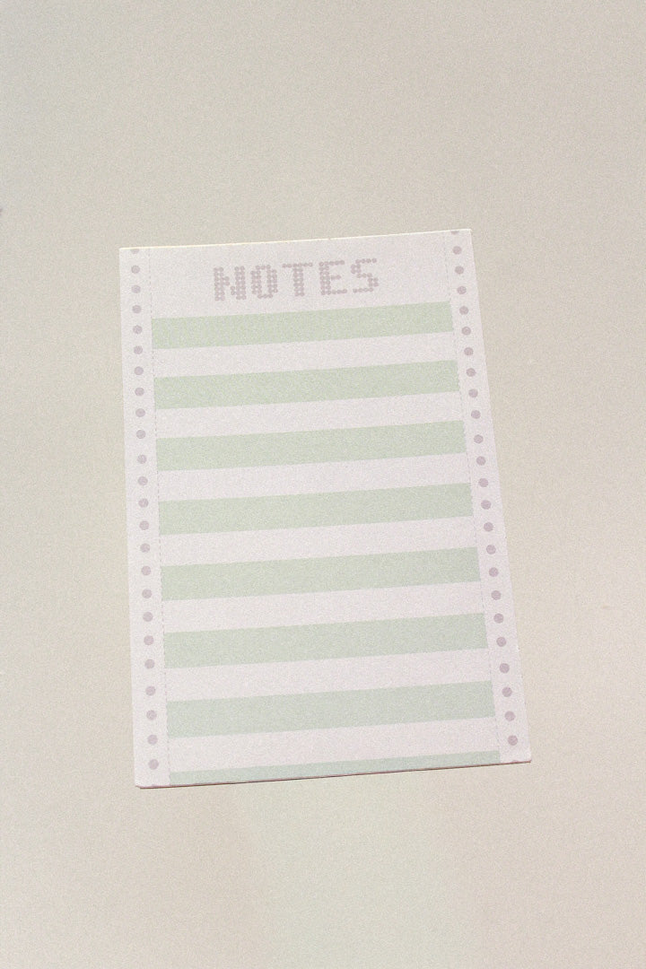 dot matrix notepad